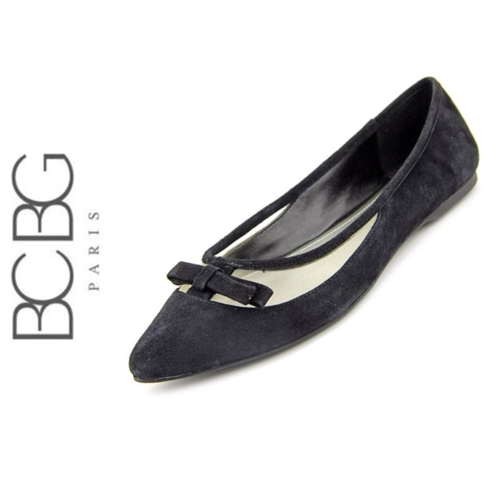 NWB✨BCBG Paris✨ Black Zarine Flats!